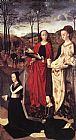 Sts. Margaret and Mary Magdalene with Maria Portinari by Hugo van der Goes